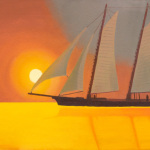 Smooth Sailing 14 x 36