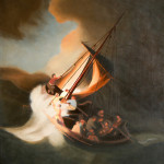 Jesus on the Sea of Galilee 18X24